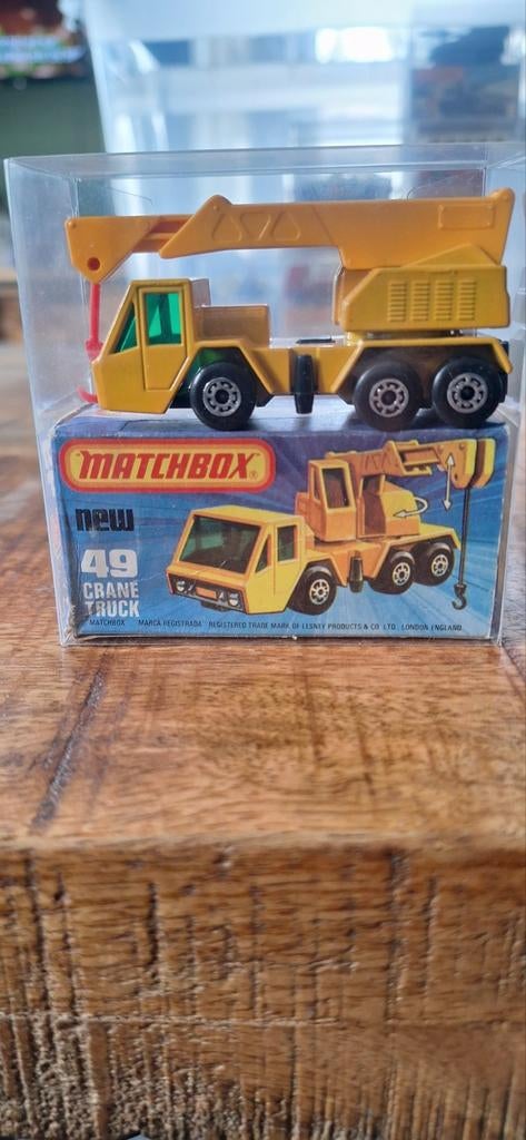 Matchbox Crane Truck - Nieuw in Verpakking!, Ophalen of Verzenden