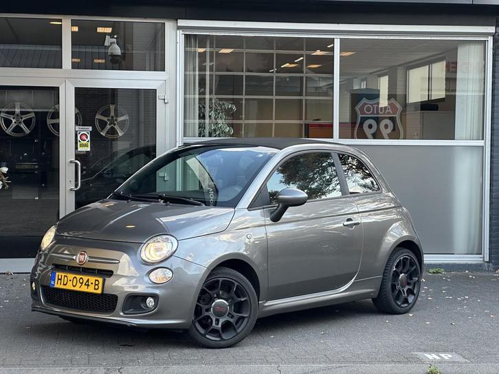 Fiat 500C 0.9 TwinAir Turbo 500S CABRIO / CLIMA / LEER / ELE, Auto's, Fiat, Bedrijf, Te koop, 500C, ABS, Airbags, Airconditioning