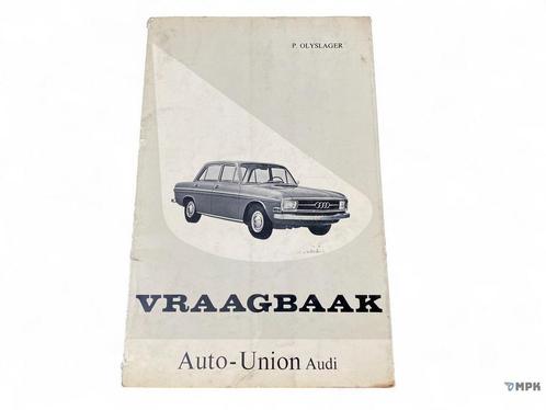 Vraagbaak Auto Union Audi Coach Sedan F103 1966 P. Olyslager, Auto diversen, Handleidingen en Instructieboekjes, Ophalen of Verzenden