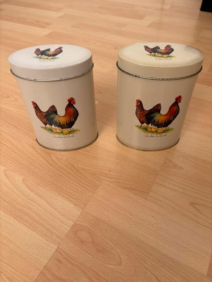 Blikken Jet ter Steege Chicken Festival, Verzamelen, Blikken, Zo goed als nieuw, Overige, Ophalen of Verzenden
