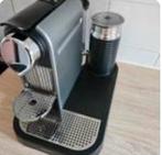 Krups Nespresso Citiz & Milk XN730T Titan Lekt bij bakje, Ophalen, Zo goed als nieuw, Koffiemachine