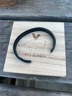 Pig & Hen Navarch 9mm black  XL, Sieraden, Tassen en Uiterlijk, Armbanden, Ophalen of Verzenden, Nieuw, Zwart, Staal