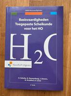 H Scholte Basisvaardigheden Toegepaste Scheikunde voor H0 2e, Boeken, Zo goed als nieuw, Noordhoff Uitgevers, Beta, HBO