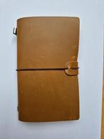 Lederen Traveler's Notebook Portable inclusief inserts, Ophalen of Verzenden, Nieuw
