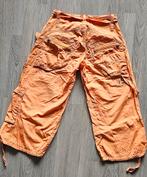 Forecast FCST-08 orange 3/4 cargo capri pants, Forecast, Oranje, Gedragen, Maat 38/40 (M)