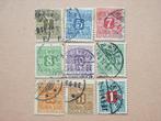BL   Denemarken verreken zegels 1Y-8Y -11+13, Ophalen of Verzenden, Denemarken, Gestempeld
