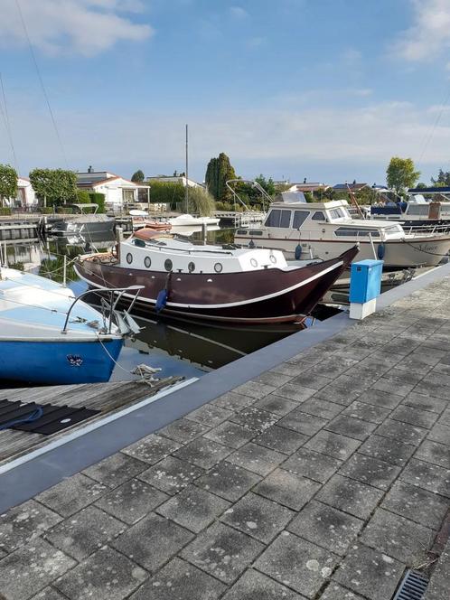 Stalen grundelsloep 1981, Watersport en Boten, Motorboten en Motorjachten, Gebruikt, Staal, Diesel, Ophalen