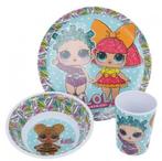 LOL Surprise Kinderservies - Melamine - VAN 9,95 VOOR 7,50, Nieuw, Ophalen of Verzenden