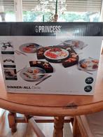 Dinner4all circle gourmetset 4 personen, Witgoed en Apparatuur, Gourmetstellen, Ophalen of Verzenden, Zo goed als nieuw