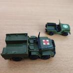 matchbox ww2 jeep en medical voertuig schaal 1/72, Hobby en Vrije tijd, Figuur of Figuren, Gebruikt, Ophalen of Verzenden, 1:50 of kleiner