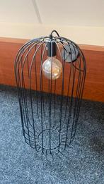 Mooie z.g.a.n. hanglamp zwart metaal, Ophalen of Verzenden, Zo goed als nieuw, Metaal, 50 tot 75 cm