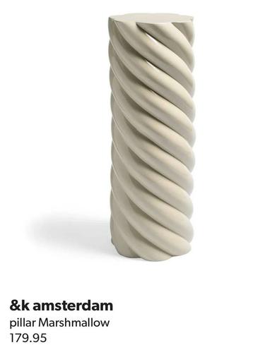 &k (klevering) amsterdam Pilaar / zuil Marshmallow beschikbaar voor biedingen