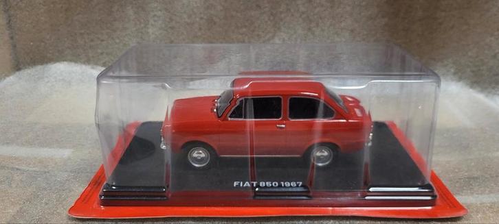 Poolse Hachette 1967 Fiat 850, Hobby en Vrije tijd, Modelauto's | 1:24, Nieuw, Auto, Overige merken, Ophalen of Verzenden