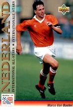Upper Deck Marco van Basten Ajax Nederlands Elftal, Verzenden, Zo goed als nieuw, Ajax, Poster, Plaatje of Sticker