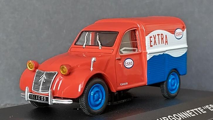 Citroen 2cv Fourgonette Esso 1:43 Altaya ixo Pol, Hobby en Vrije tijd, Modelauto's | 1:43, Nieuw, Auto, Overige merken, Verzenden