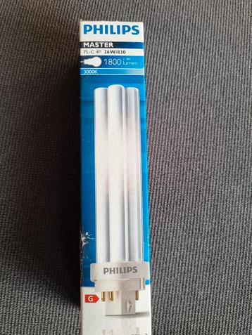 17 Philips Master PL-C 26W/830/4P LED Lamp beschikbaar voor biedingen