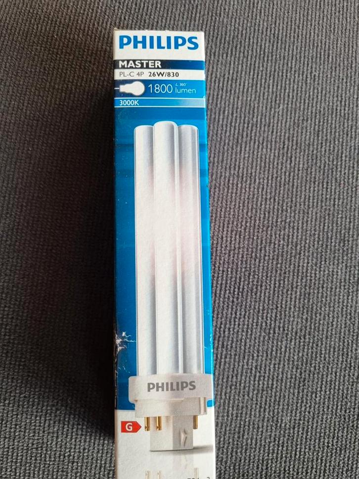 17 Philips Master PL-C 26W/830/4P LED Lamp, Doe-het-zelf en Verbouw, Bouwverlichting, Nieuw, Lamp, Minder dan 50 watt, Ophalen of Verzenden