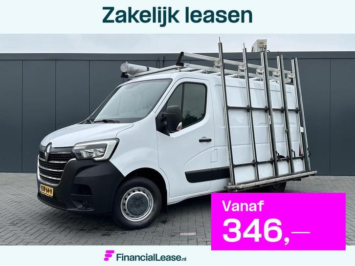 Renault Master 2.3 DCI 136 PK / L1H1 / GLASRESTEEL / 1e EIG, Auto's, Bestelauto's, Bedrijf, Lease, Financial lease, Achteruitrijcamera