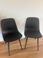 2 ikea odger stoelen antraciet, Ophalen, Gebruikt, Grijs, Twee