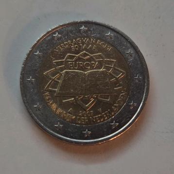 2 Euro Verdrag van Rome 2007 Nederland beschikbaar voor biedingen
