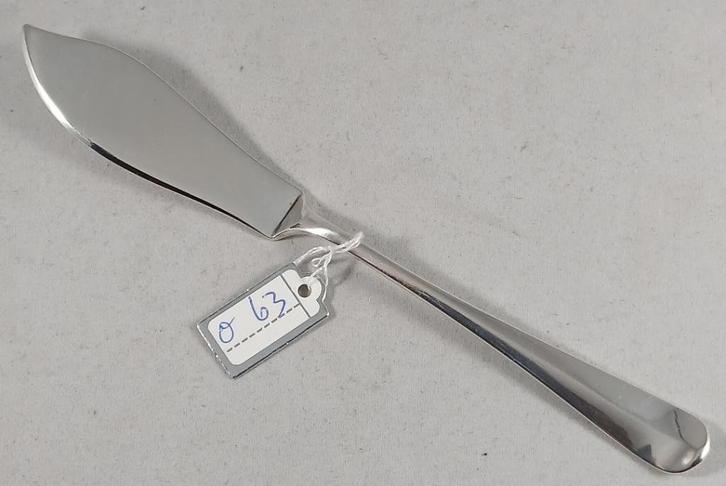 Zilveren botermesje Hollands Glad antiek 835 zilver, Antiek en Kunst, Antiek | Goud en Zilver, Zilver, Ophalen of Verzenden