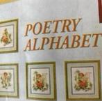 LANARTE LETTERS POETRY DIVERS, Hobby en Vrije tijd, Borduren en Borduurmachines, Verzenden, Nieuw, Handborduren, Borduurpakket