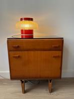 Mid-century modern vintage kastje – jaren 60/70 design, Ophalen, Gebruikt, Minder dan 150 cm, Minder dan 100 cm