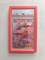 One Piece Monkey D Luffy Op13 118 JP PSA 10, Ophalen of Verzenden, Zo goed als nieuw