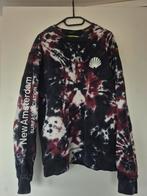 New Amsterdam Surf Association Tie Dyed Crewneck, Maat 52/54 (L), Verzenden, Zwart, Zo goed als nieuw