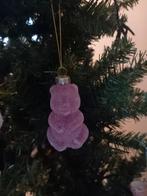 Kersthanger roze snoepjes beer, Ophalen, Nieuw