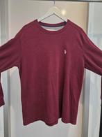 US Polo Assn Trui XL - Bordeaux Rood, Maat 56/58 (XL), Ophalen of Verzenden, Gedragen, US Polo Assn