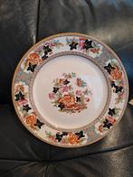 Vintage William Adams & Sons bord - met bloem decoratie, Antiek en Kunst, Ophalen of Verzenden