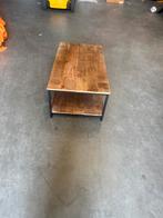 Nieuwe stoere mango houten salon tafel de laaste stuks, Huis en Inrichting, Tafels | Salontafels, Ophalen, 100 tot 150 cm, Rond
