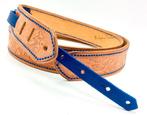 GB006 Leder Gitaarband Guitarstrap eikels, Verzenden, Nieuw, Akoestische gitaar