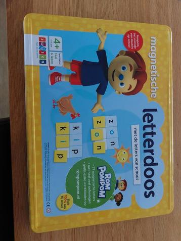 Magnetische letterdoos 4 - 6 jaar beschikbaar voor biedingen