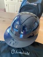 Miss shamschield blauw met Swarovski polo klep als nieuw !!, Dames, Dressuur, Ophalen of Verzenden, Zo goed als nieuw