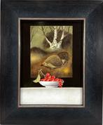 597. Olieverfschilderij, Ruud Verkerk - "Ode aan Jan Mankes", Ophalen of Verzenden