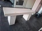 Houten bankje, Ophalen