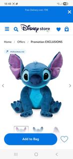 Stitch jumbo knuffel Disney, Ophalen, Zo goed als nieuw, Overige typen