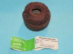 Nieuw bolletje haakkatoen bruin Virosa perlé 22 gram, Ophalen of Verzenden, Nieuw, Breien of Haken, Wol of Garen