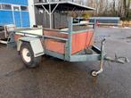 Stoere zware wielen uitgevoerde aanhanger met lier, Ophalen of Verzenden