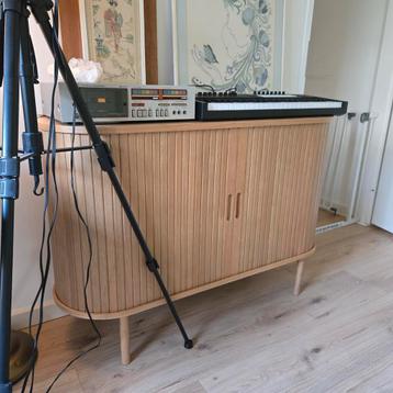 Jysk dressoir lyngvig 120cm vintage rotan bohemian  beschikbaar voor biedingen