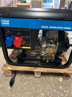 HBM Diesel Generator 4400W - Zo goed als nieuw!, Doe-het-zelf en Verbouw, Aggregaten, Ophalen, Elektrisch startend, Dieselolie