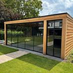 Overkapping veranda poolhouse carpoort buitenverblijf, 200 tot 400 cm, 3 ramen of meer, Overige typen, Nieuw