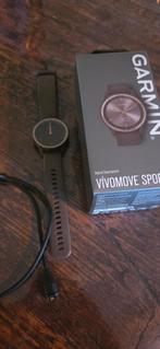 Garmin Vivomove Sport Hybride Smartwatch, Ophalen, Garmin, Zo goed als nieuw, Waterdicht