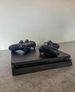 Playstation 4 met controllers en spelletjes, Spelcomputers en Games, Met 2 controllers, Ophalen of Verzenden, Slim, 500 GB