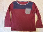 Hema longsleeve kersen rood maat 98 / 104 T-shirt, Jongen, Ophalen of Verzenden, Zo goed als nieuw, Shirt of Longsleeve