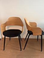Set Scandi eetkamerstoelen (jysk), Ophalen, Twee, Zwart, Scandinavisch