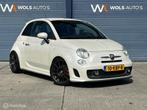 Fiat 500 1.4-16V Abarth 135PK / NL AUTO / NAVI / PARELMOER!, Voorwielaandrijving, Gebruikt, Zwart, 4 cilinders