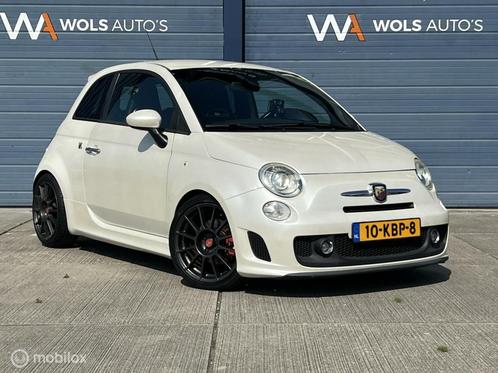 Fiat 500 1.4-16V Abarth 135PK / NL AUTO / NAVI / PARELMOER!, Auto's, Fiat, Bedrijf, Te koop, ABS, Airbags, Airconditioning, Alarm